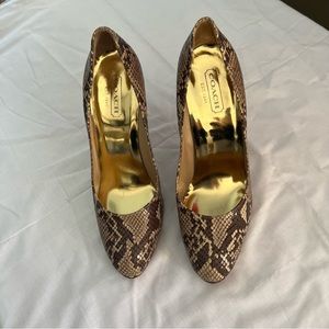 Women’s Coach High Heel Shoes Size 10
